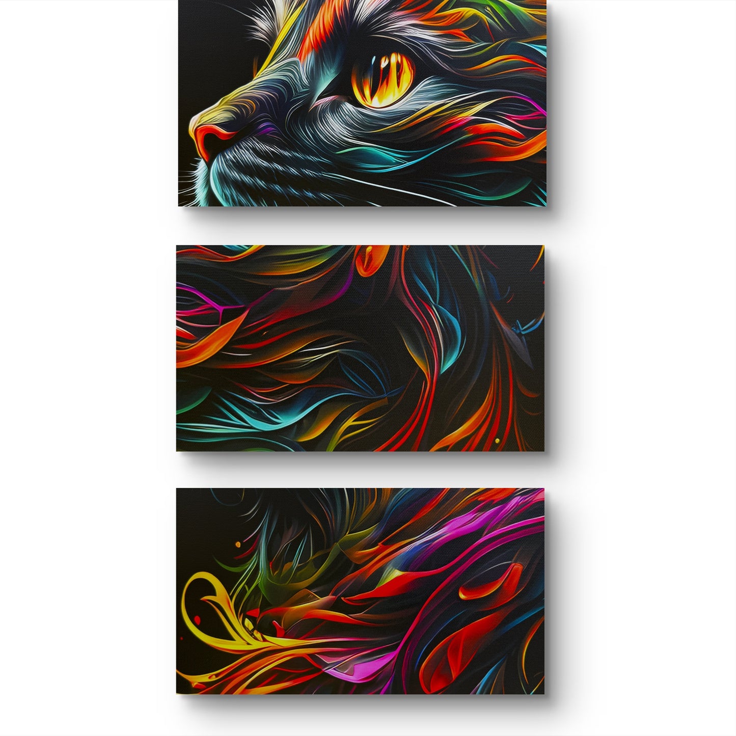 A visually arresting work that evokes both wonder and contemplation