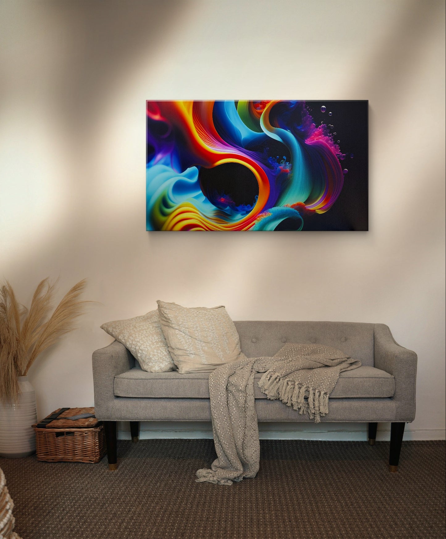 Crafted for the discerning collector, this painting is a celebration of beauty and vision