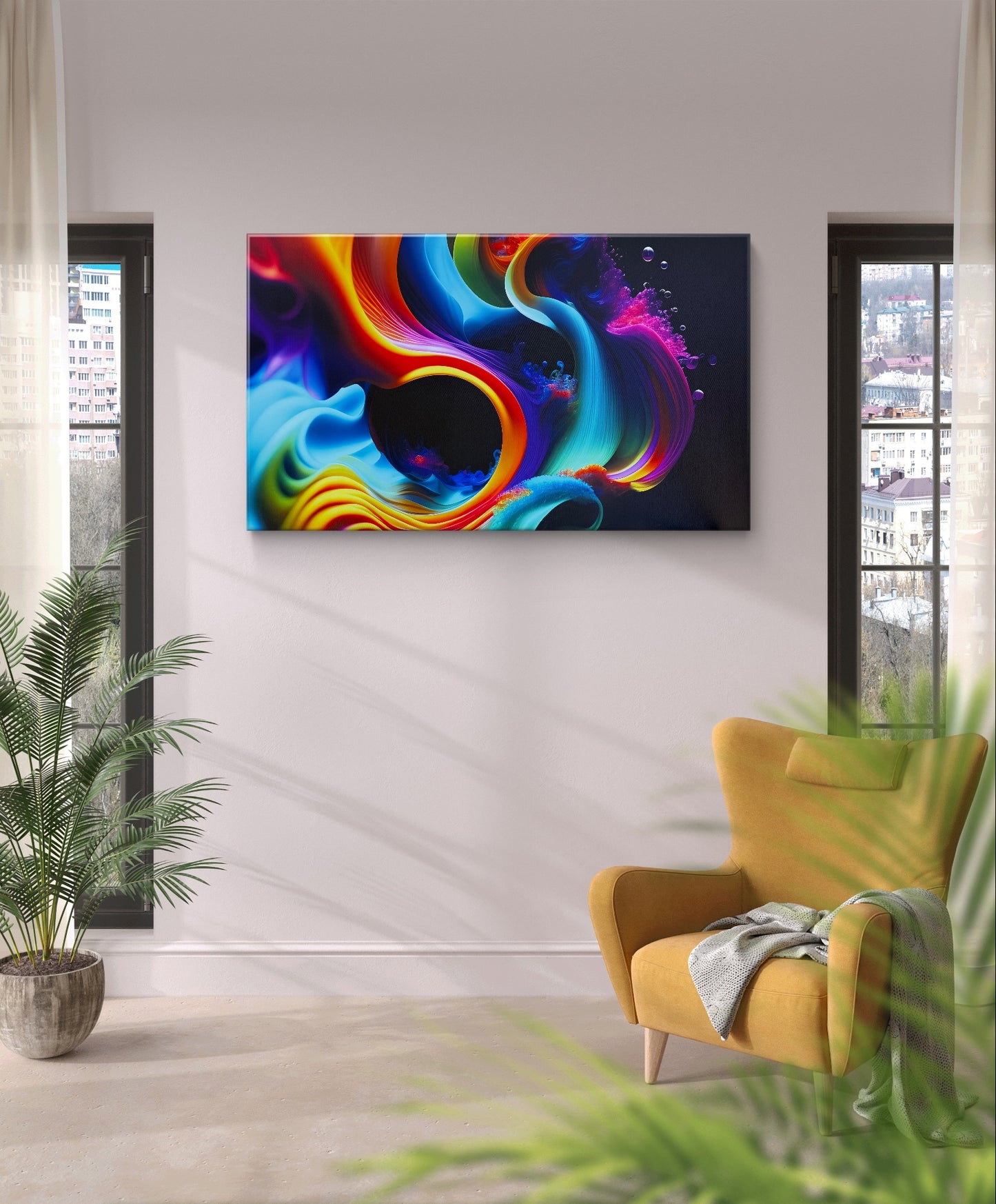 Crafted for the discerning collector, this painting is a celebration of beauty and vision