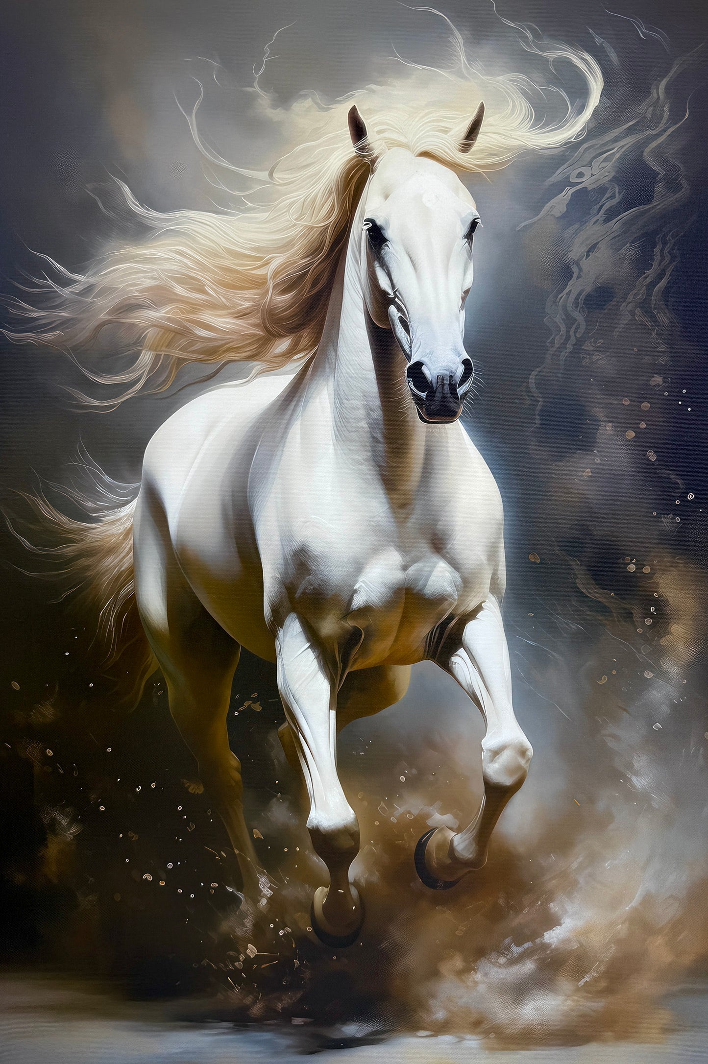 A sense of speed, freedom, and digital artistry fused with natural beauty.