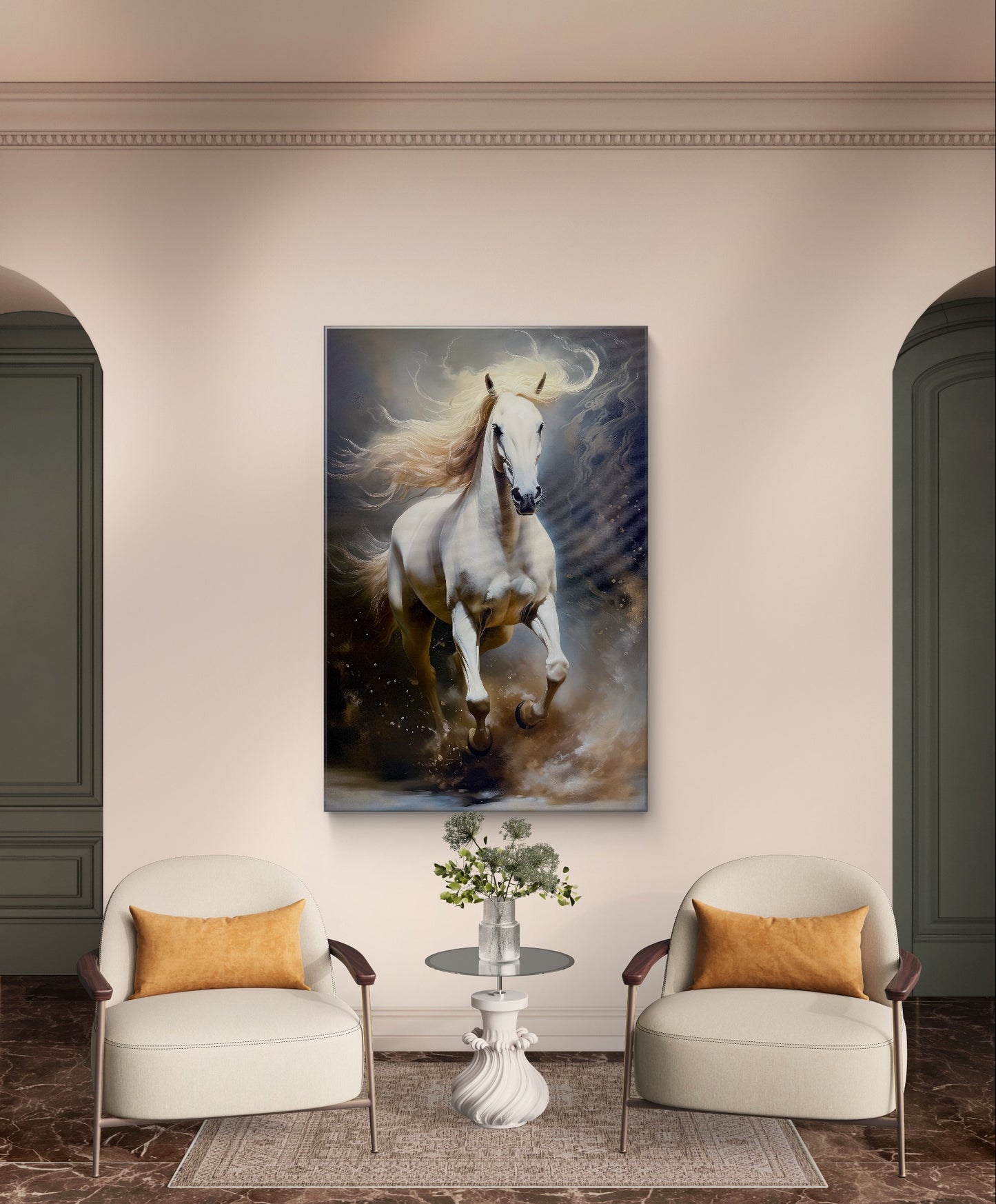 A sense of speed, freedom, and digital artistry fused with natural beauty.